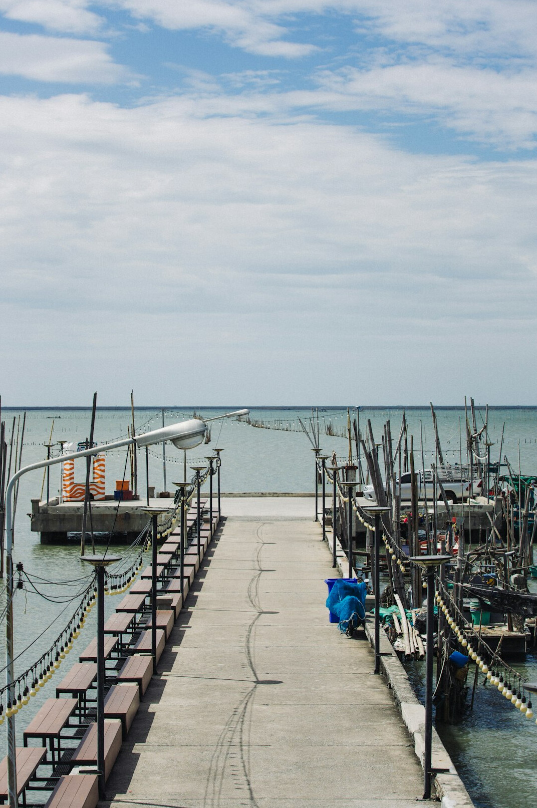 small fishing harbor baltic